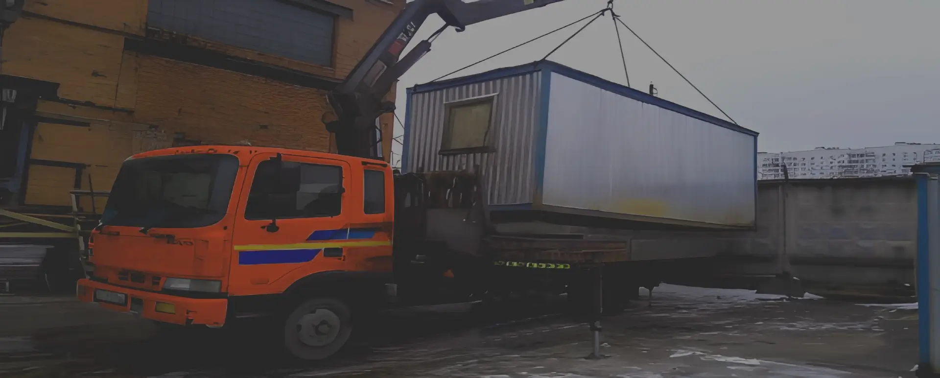 Получить уникальное предложение по перевозке негабаритного вагончика грузовым транспортом по России из Хлевного с гарантией безопасности